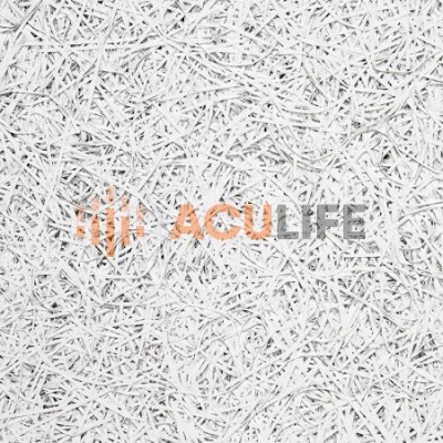 Панель акустическая "FIBROPLAN" f1,5 2400х600х25мм К5 (фаска, неокрашенная, цемент белый)