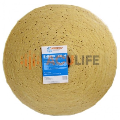 Вибростек-М-150, рулон 30 м, ширина 150 мм, толщина 4 мм (4.5м2) Вибростек-М-150, рулон 30 м, ширина 150 мм, толщина 4 мм (4.5м2)