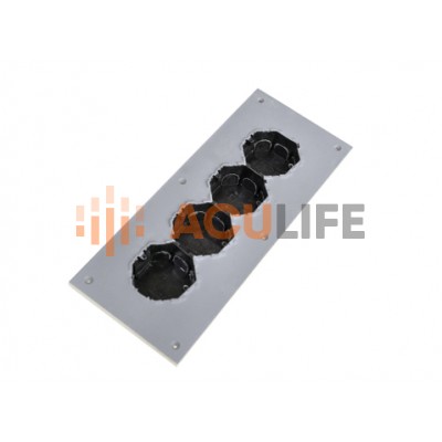 Подрозетник звукоизоляционный Ультракустик, на 3 поста Подрозетник звукоизоляционный Ультракустик, на 3 поста