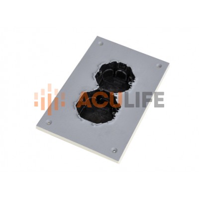 Подрозетник звукоизоляционный Ультракустик, на 2 поста Подрозетник звукоизоляционный Ультракустик, на 2 поста