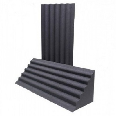 FLEXAKUSTIK Wave-BassTrap, 330x330х1000, цвет серый графит FLEXAKUSTIK Wave-BassTrap, 330x330х1000, цвет серый графит