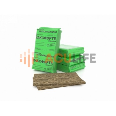 МаксФорте ЭКОплита 50 кг / м3 | 1000 х 600 х 50 мм | 2,4 м²/0,12 м³ МаксФорте ЭКОплита 50 кг / м3 | 1000 х 600 х 50 мм | 2,4 м²/0,12 м³