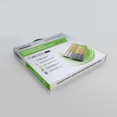Комплект для шумоизоляции труб SoundGuard TubeZero Комплект для шумоизоляции труб SoundGuard TubeZero