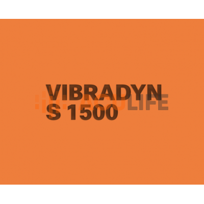 VIBRADYN S 1500 , оранжевый , 2000х500 мм ( 1м2 )  VIBRADYN S 1500 , оранжевый , 2000х500 мм ( 1м2 )