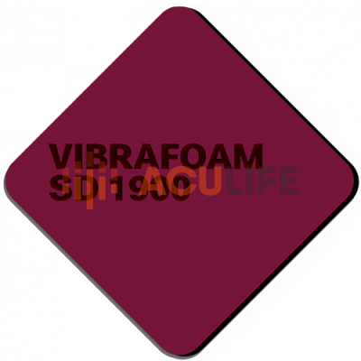 Вибрафом ( Vibrafoam ) SD 1900 ,  бордовый,   (2м х 0,5м ) 