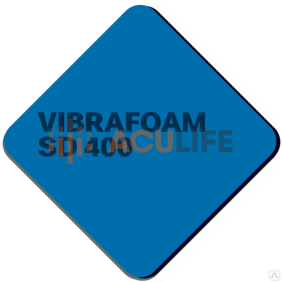 Вибрафом (Vibrafoam) SD 400 ,  синий   Вибрафом (Vibrafoam) SD 400 ,  синий