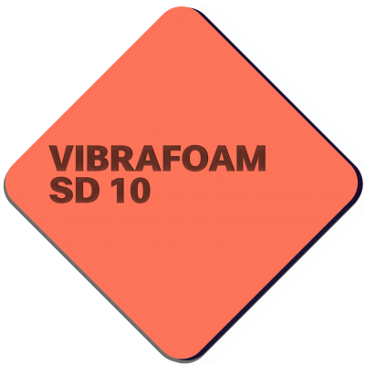 Вибрафом (Vibrafoam)  SD 10, красный 