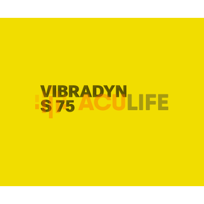 VIBRADYN S75 , желтый , толщиной 12,5 и 25 мм