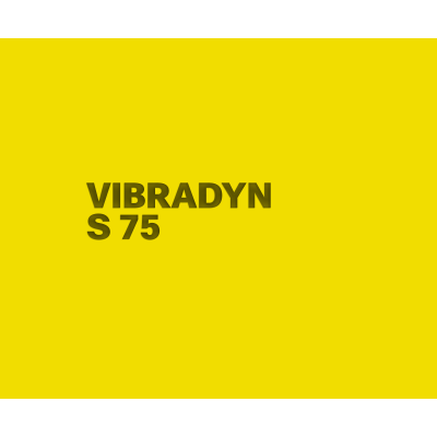VIBRADYN S75  желтый ( 2м х 0,5м ) 1м2 VIBRADYN S75  желтый ( 2м х 0,5м ) 1м2