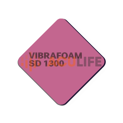 Эластомер Вибрафом ( Vibrafoam ) SD 1300 ,  темно-розовый  Эластомер Вибрафом ( Vibrafoam ) SD 1300 ,  темно-розовый