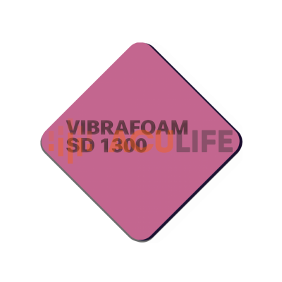Эластомер Вибрафом ( Vibrafoam ) SD 1300 ,  темно-розовый ,  (2м х 0,5м ) 