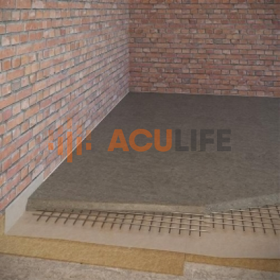 Звукоизоляционный пол с применением Шумостоп-С2, К2 (1 слой)