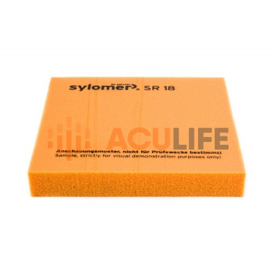 Sylomer SR 18, оранжевый, 1200х1500 ( 1.8 м2 )  Sylomer SR 18, оранжевый, 1200х1500 ( 1.8 м2 )