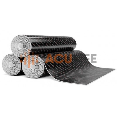 Полотно для гидро-звукоизоляции Звукоизол Гидро  (15м x 1м х 4,5мм) 15м2