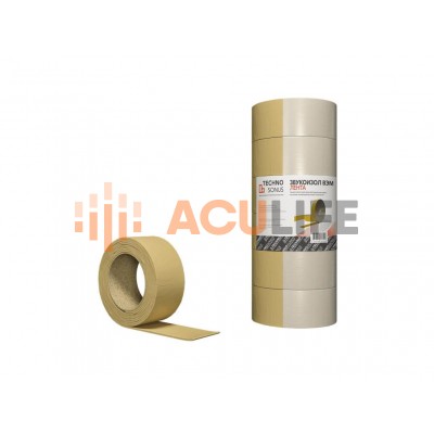 Лента Звукоизол ВЭМ ( 2,5м x 50мм x 2 мм ) Лента Звукоизол ВЭМ ( 2,5м x 50мм x 2 мм )