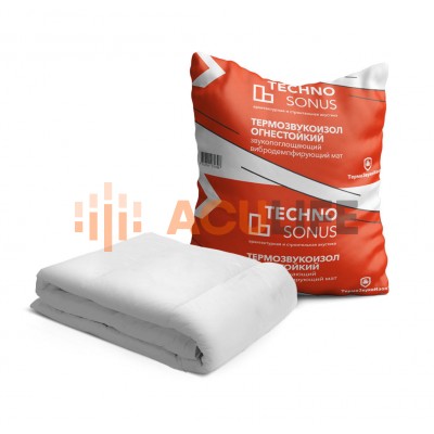 ТермоЗвукоИзол Огнестойкий (5м х 1,5м х 14мм) 7,5м2