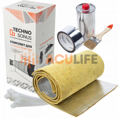 Комплект звукоизоляции труб